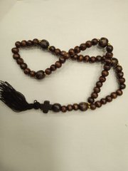 Wooden rosary for 50 beads