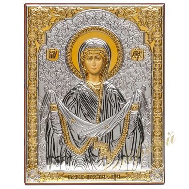 Икона Италия серебро-золото 18х23 в ассортименте