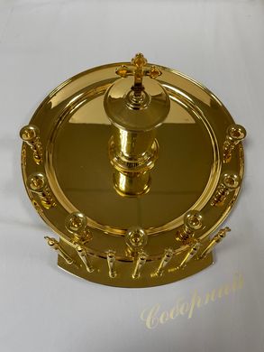 Cathedral instrument, gilded
