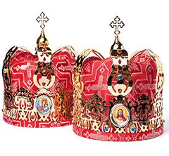 Gold-plated crowns