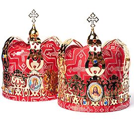 Gold-plated crowns