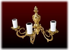 Small sconce, 3 candles