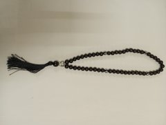 Rosary for 50 beads, jet