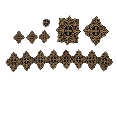Snowflake Priestly Set