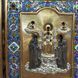 Икона Божей Матери Печерская с Антонием, Феодосием,