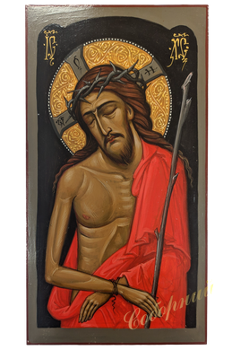 Painted icon "The Saviour"