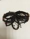Black bracelet for adults