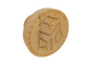 Wooden stamp with a diameter of 80 mm, Virgin Mary