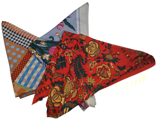 Large multi-colored scarf in assortment