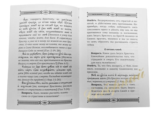 Пространный православный катехизис св. Филарета Дроздова