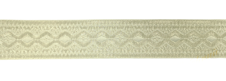Greek silver lace 4 cm