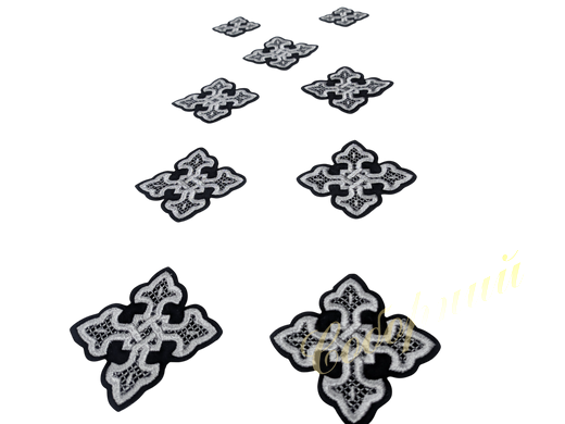 Set of protodeacon`s crosses