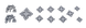 Set of protodeacon`s crosses