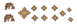 Set of protodeacon`s crosses