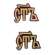 Set of protodeacon`s crosses