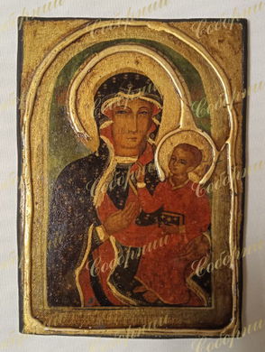 Icon, Saint Great Martyr George the Victorious, Mother of God of Czestochowa, Mother of God.
