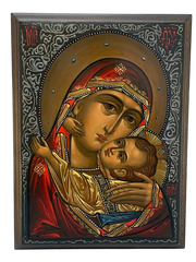 Икона писаная "Умиление"