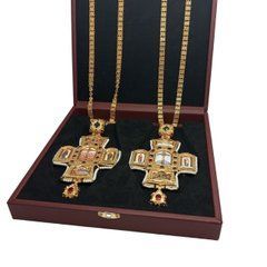 Pectoral cross, set of 2