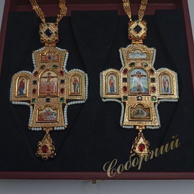 Pectoral cross, set of 2