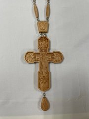 Хрест дерев'яний різьблений нагородний