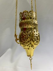 Lamp stand "Grapes" (brass)
