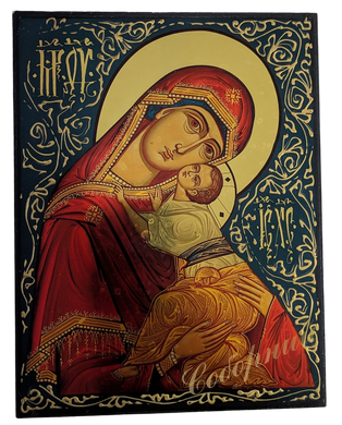 Icon on wood