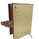Gospel book, leather, copper electroplated gilding, 13*18 cm