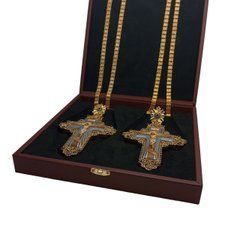 Pectoral cross, set of 2