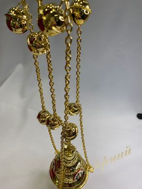 Кадило с эмалью (латунь)