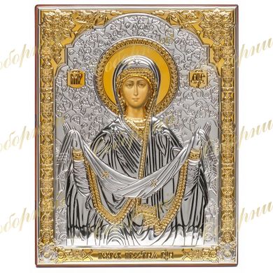 Ікона Італія срібло-золото 18х23 в асортименті
