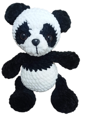 Crochet panda