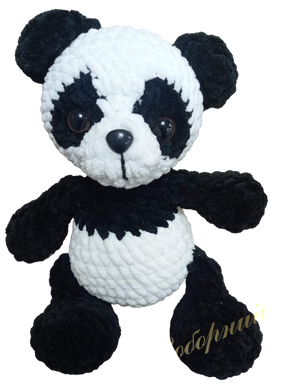 Crochet panda