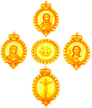 Комплекты икон для митры
