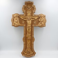 Хрест різьблений фігурний №3