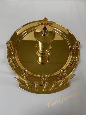 Cathedral instrument, gilded