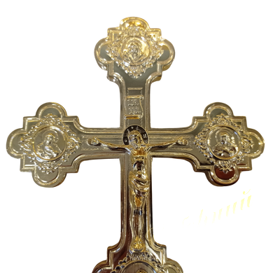Gilded altar cross
