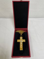 Крест латунный иерейский