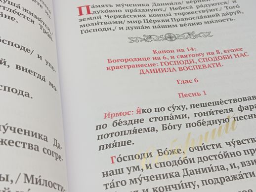 Служба святому мученику Даниїлу Черкаському (Мліївському)