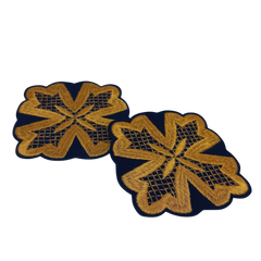 Cross "Peacock" 6*6 cm
