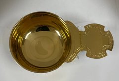 Gilded brass ladle Episcopalian