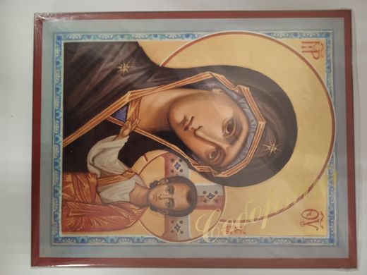 Pair of Kazan icon (lithograph, 20*16cm)
