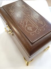 Baptismal box (wood)