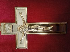 Pectoral cross with gilding
