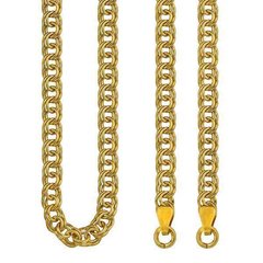 Brass gilded church chain
