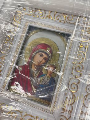 Крест белый с шестью иконами