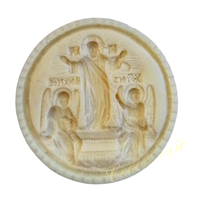 Stamp for prosphora, plastic, diameter 65 mm, Resurrection of the Christ