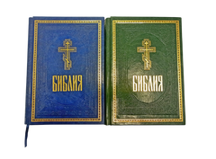 Bible leatherette (green, blue)