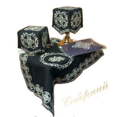 Cover No. 3, gabardine, embroidery