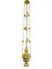 Кадило среднее позолоченное. Греция