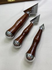 Набор копий с металлическим окончанием (деревянная ручка, 3шт)